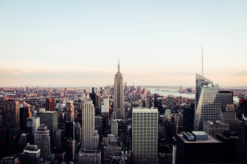 New York City skyline — kota asal Abiodun Oyewole